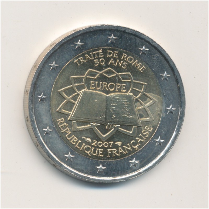 2€ France 2007 - Traité de Rome
