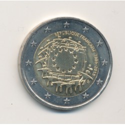 2€ France 2015 - 30ème anniversaire du drapeau européen