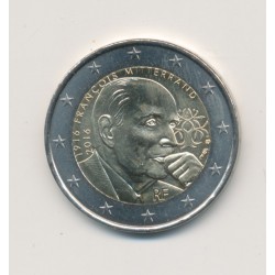 2€ France 2016 - François Mitterand