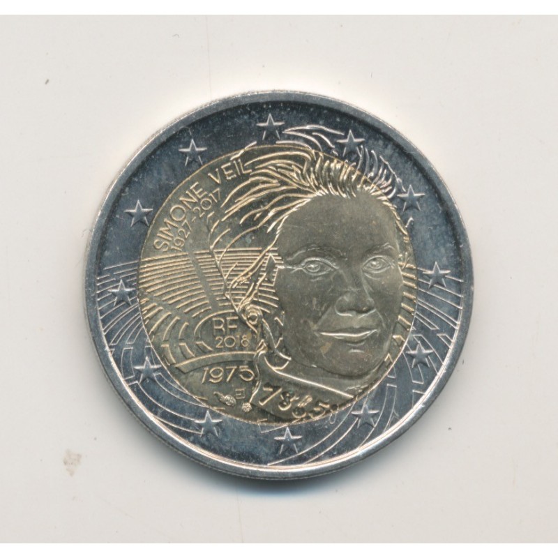 2€ France 2017 - Simone Veil