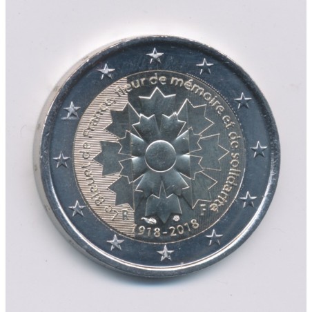 2€ France 2018 - Le bleuet de France