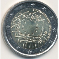 2€ Finlande - 2015 - 30ans drapeau européen