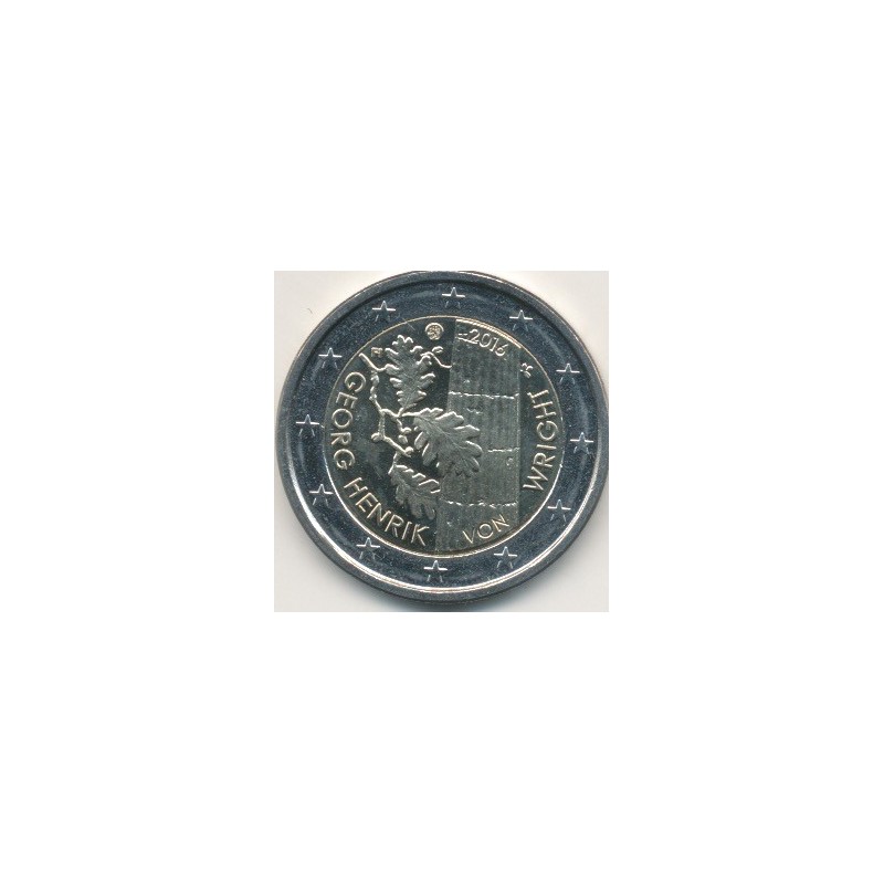 2€ Finlande - 2016 - Georg Henrik Von wright