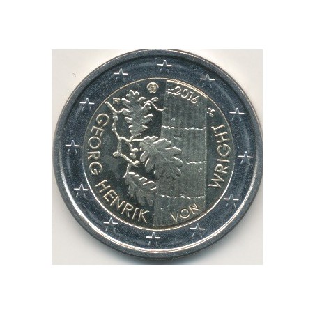 2€ Finlande - 2016 - Georg Henrik Von wright