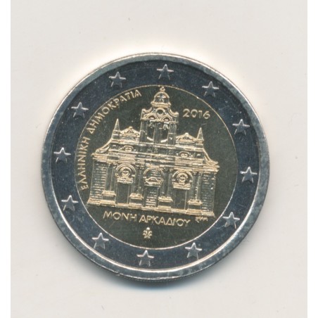 2€ Grece 2016 - 150ème anniversaire de l'holocauste du monastère d'Arkadi 