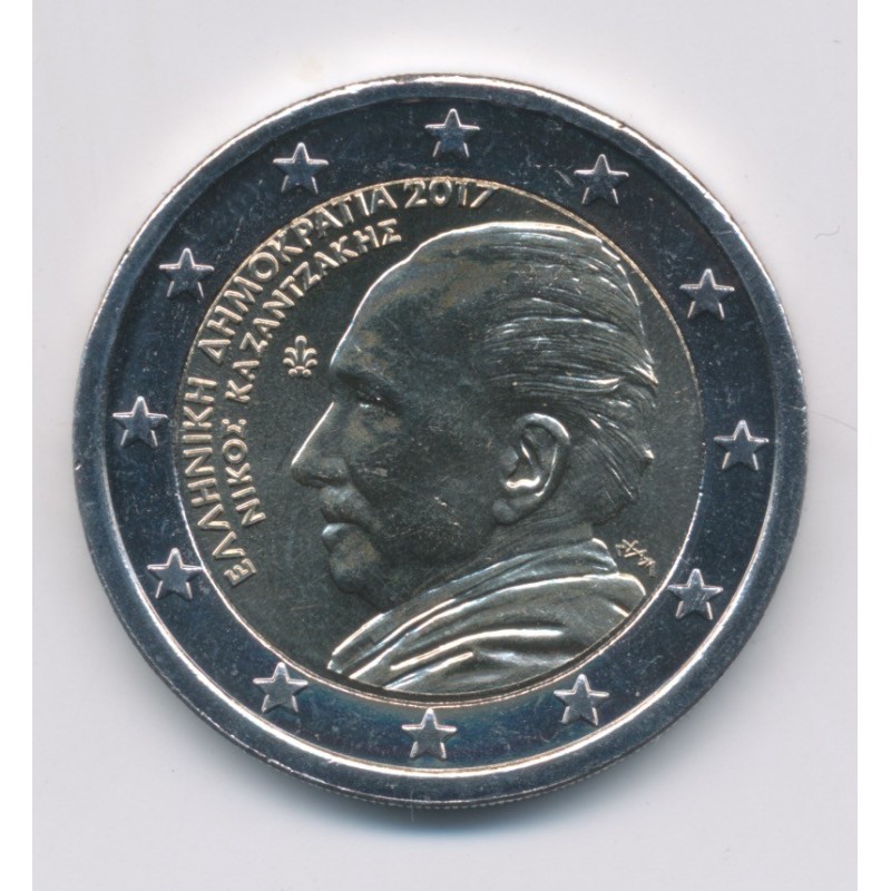 2€ Grece - 2017 - Nikos Kazantzakis