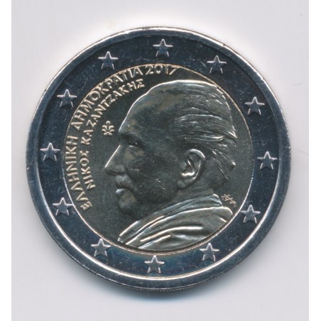 2€ Grece - 2017 - Nikos Kazantzakis