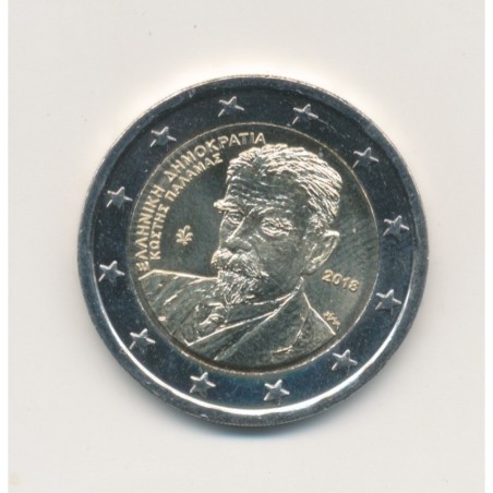 2€ Grece 2018 - 75 ans de la mort de Kostís Palamás