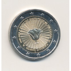 2€ Grece 2018 - 70ème anniversaire Union des Dodécanèses avec la Grèce 
