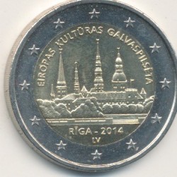 2€ Lettonie - 2014 - Riga