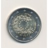 2€ Lettonie 2015 - 30ème anniversaire du drapeau européen