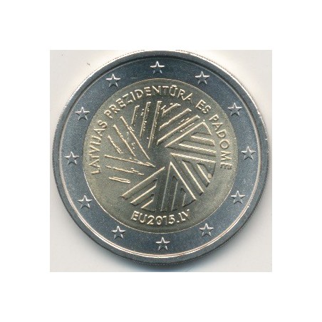 2€ Lettonie - 2015 - Présidence Lettone UE