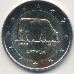 2€ Lettonie - 2016 - industrie agricole Lettone
