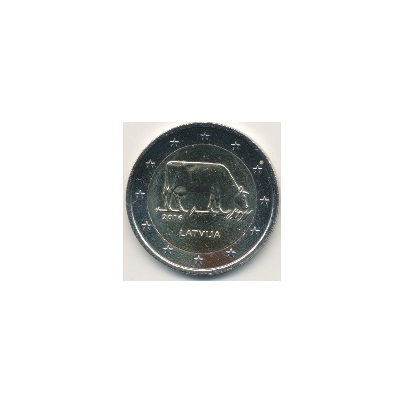 2€ Lettonie - 2016 - industrie agricole Lettone