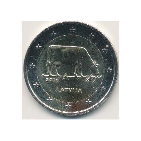 2€ Lettonie - 2016 - industrie agricole Lettone