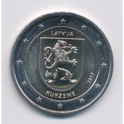 2€ Lettonie - 2017 - kurzeme
