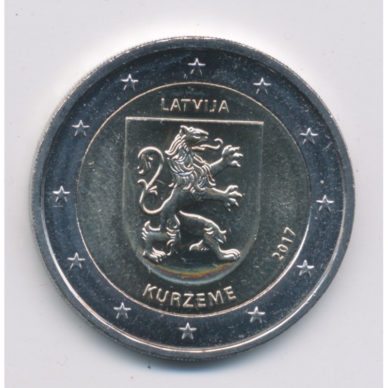 2€ Lettonie - 2017 - kurzeme