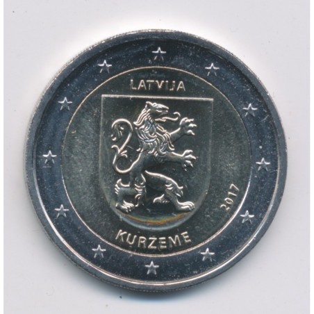 2€ Lettonie - 2017 - kurzeme