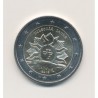 2€ Lettonie 2019 - le soleil levant - les armoiries de la Lettonie