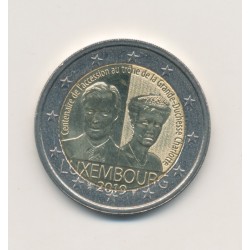 2€ Luxembourg 2019 - centenaire accession trône grande-duchesse Charlotte