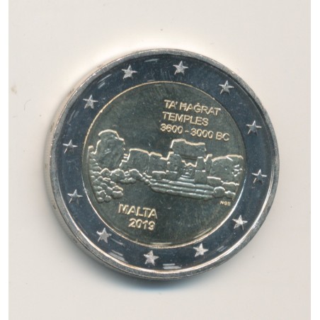 2€ Malte 2019 - les temples Ta' Hagrat