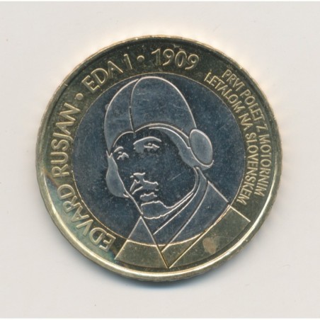 3€ Slovénie 2009 - 100e Anniversaire du premier vol motorisé en Slovénie
