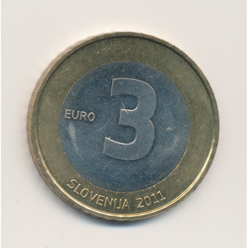 3€ Slovénie 2011 - 20e Anniversaire de l'indépendance