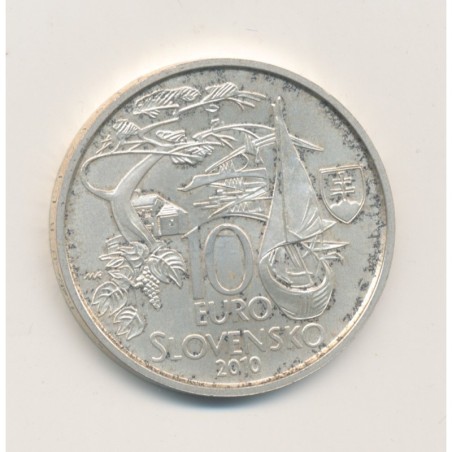 10 € Slovaquie 2010 - Martin Kukucin - argent