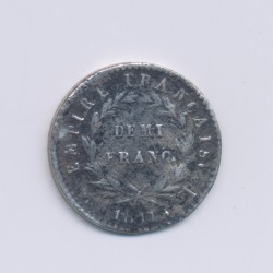 1/2 Franc Napoléon Empereur - 1811 T Nantes 2