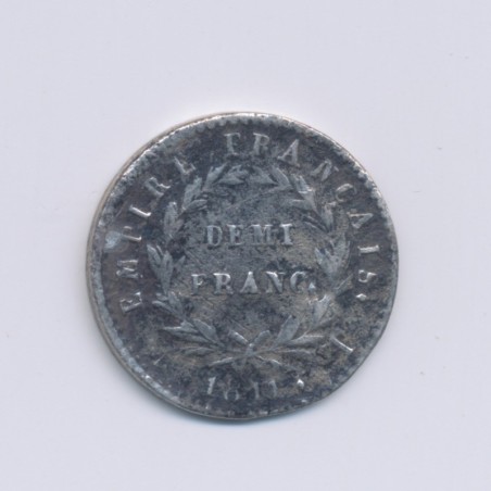 1/2 Franc Napoléon Empereur - 1811 T Nantes