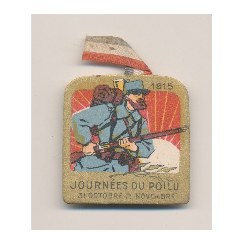 Insigne de Journée 1914-1918 - Journée du poilu 1915