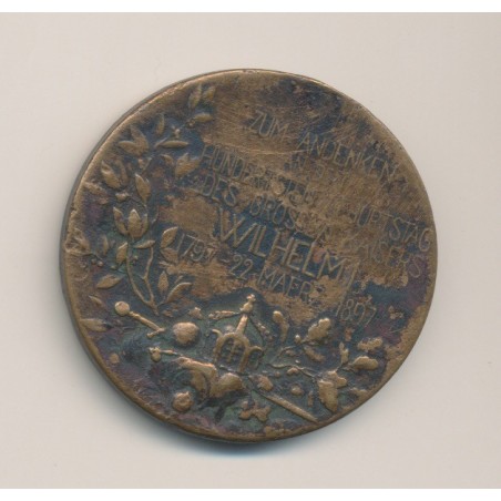 Médaille - Koenig von preussen - 1897