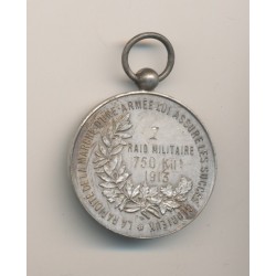 Médaille - Raid militaire 1913 2