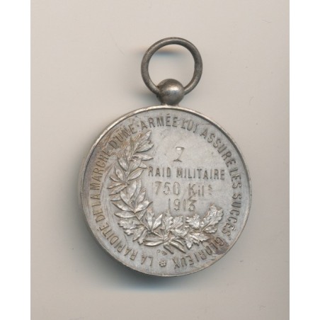 Médaille - Raid militaire 1913