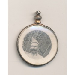 Médaillon soldat poilu - 1914-1918