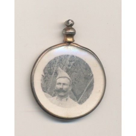 Médaillon soldat poilu - 1914-1918