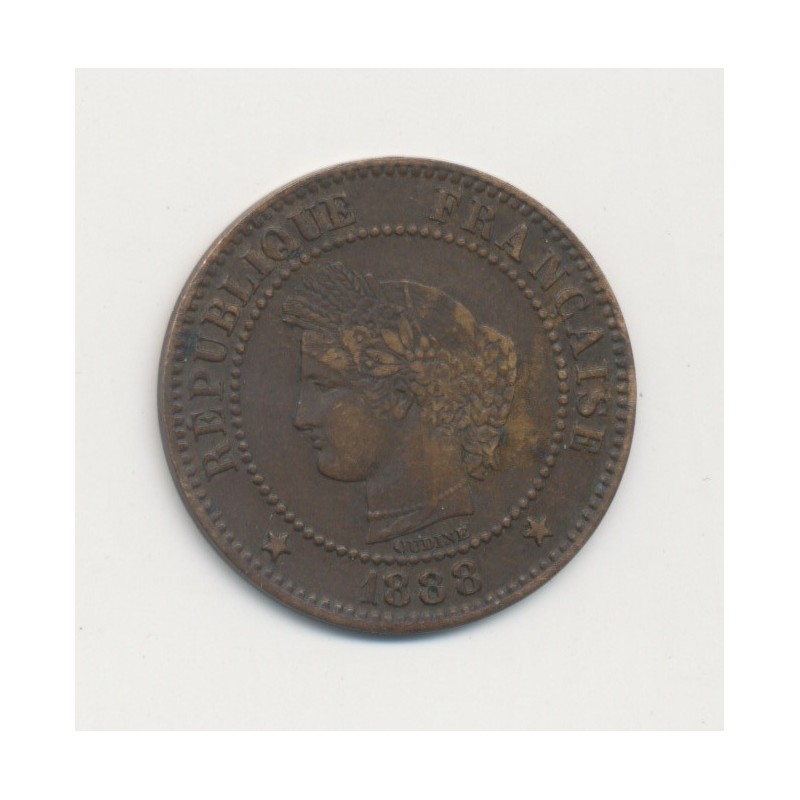 2 centimes Cérès - 1888 A Paris