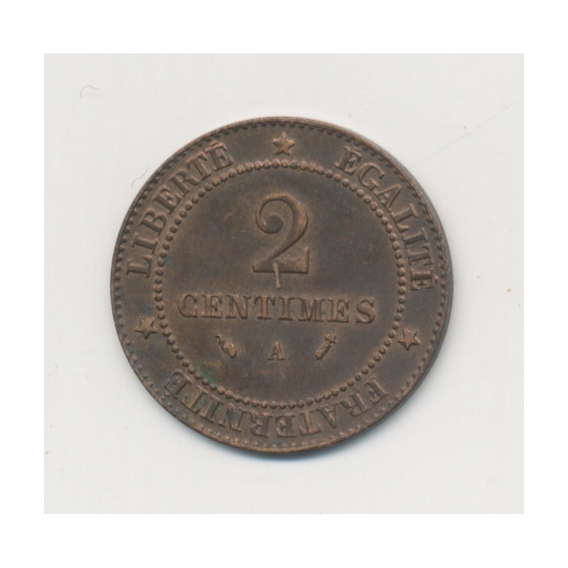 2 centimes Cérès - 1896 A Paris