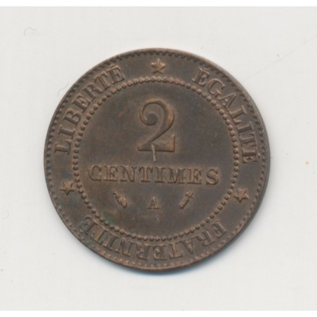 2 centimes Cérès - 1896 A Paris