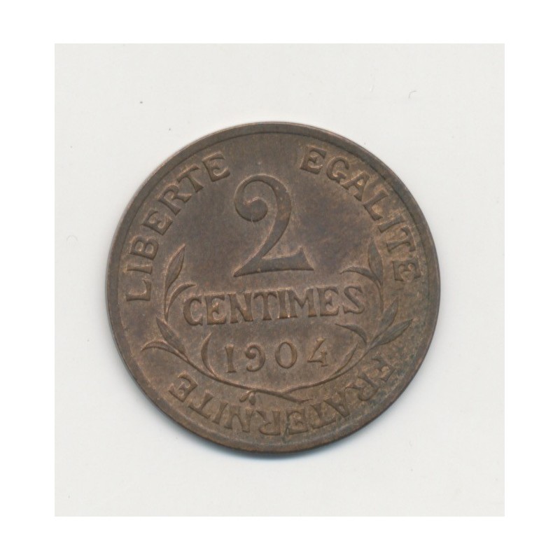 2 centimes Dupuis - 1904