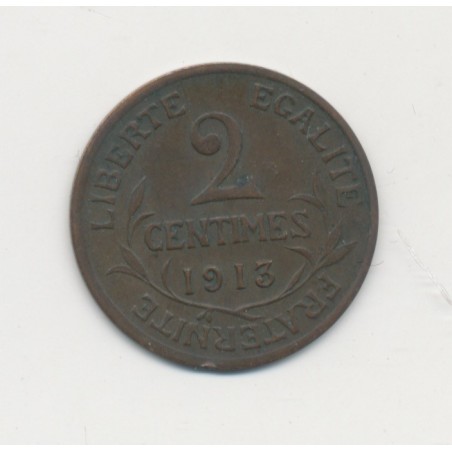 2 centimes Dupuis - 1913
