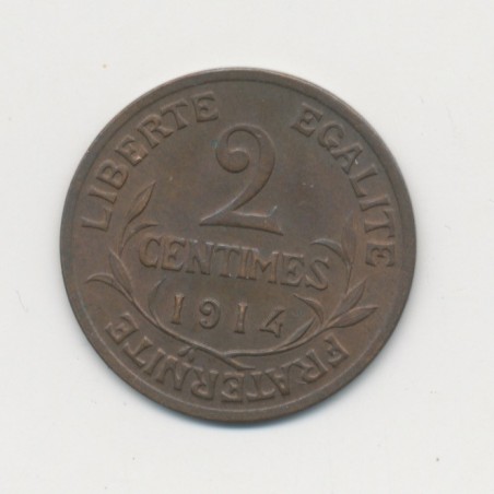 2 centimes Dupuis - 1914
