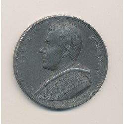 Médaille - Pi X - St pierre Rome - étain