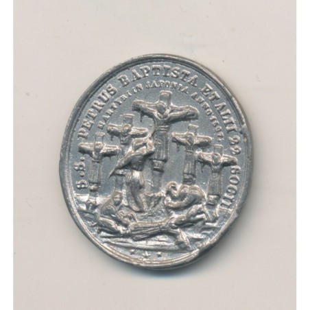 Médaille - Pi IX - étain