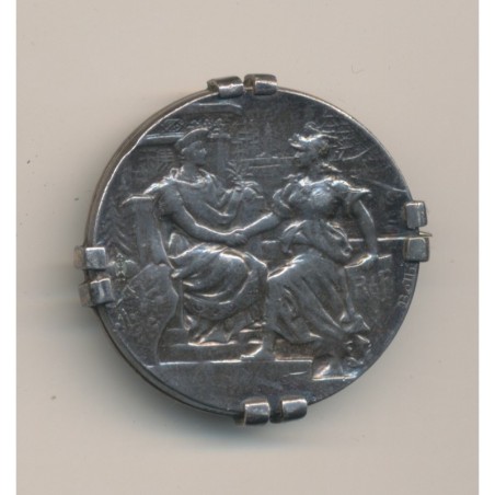 Médaille - Fête Franco-Russe - Cronstdat 1891 - Paris/Toulon 1893