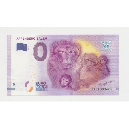 Billet - Affenberg salem - 2016