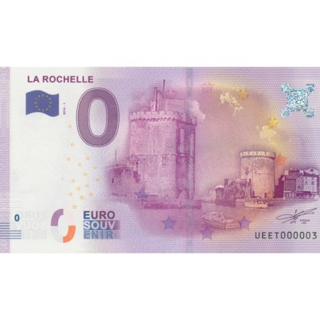 Billet Tours La Rochelle 2016 N°000003