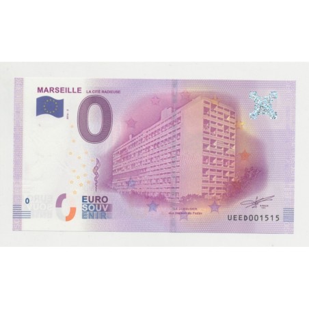 Billet - Cité radieuse Marseille - N°1515 - 2016