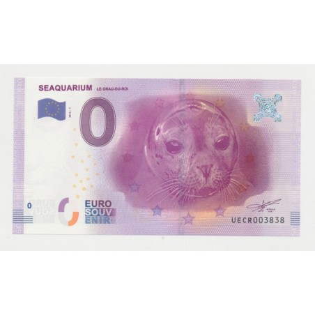 Billet - Seaquarium - N°3838 -  2016