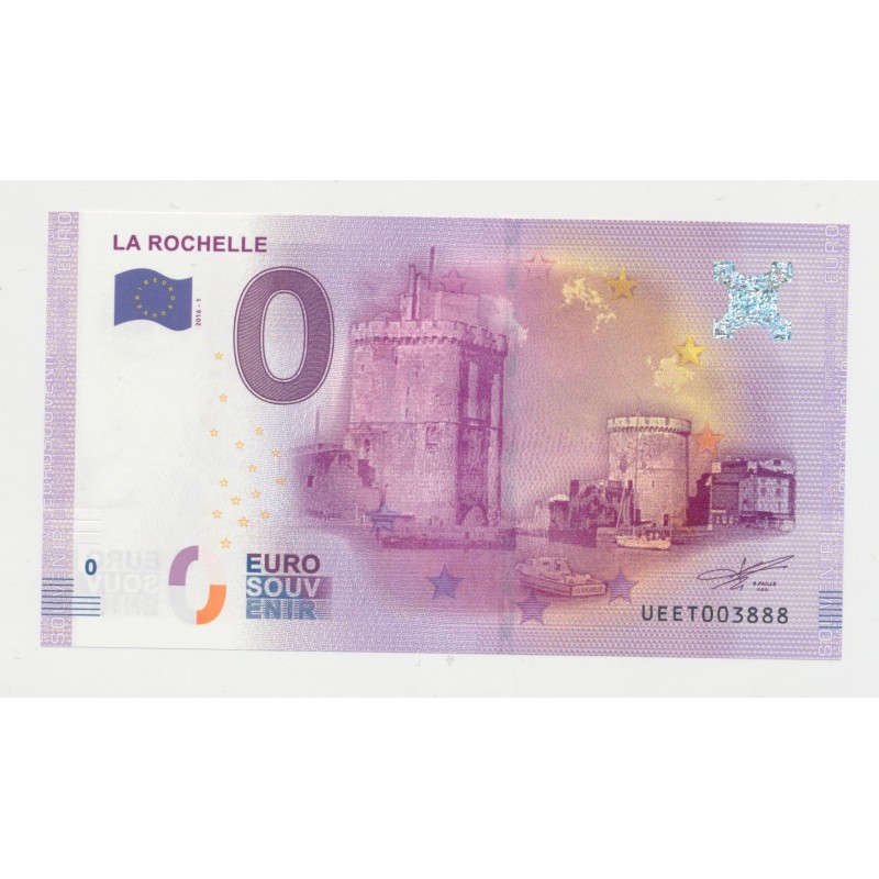 Billet - Tours La Rochelle 2016 - N°3888